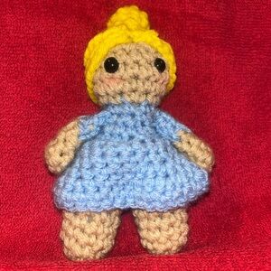 Cinderella hand crocheted
